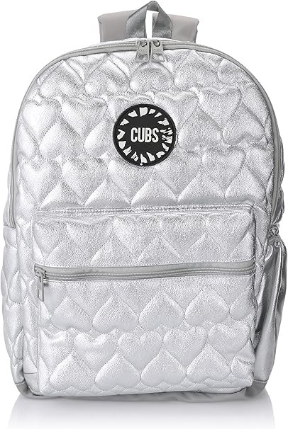 Cubs Shiny Silver Bag High School