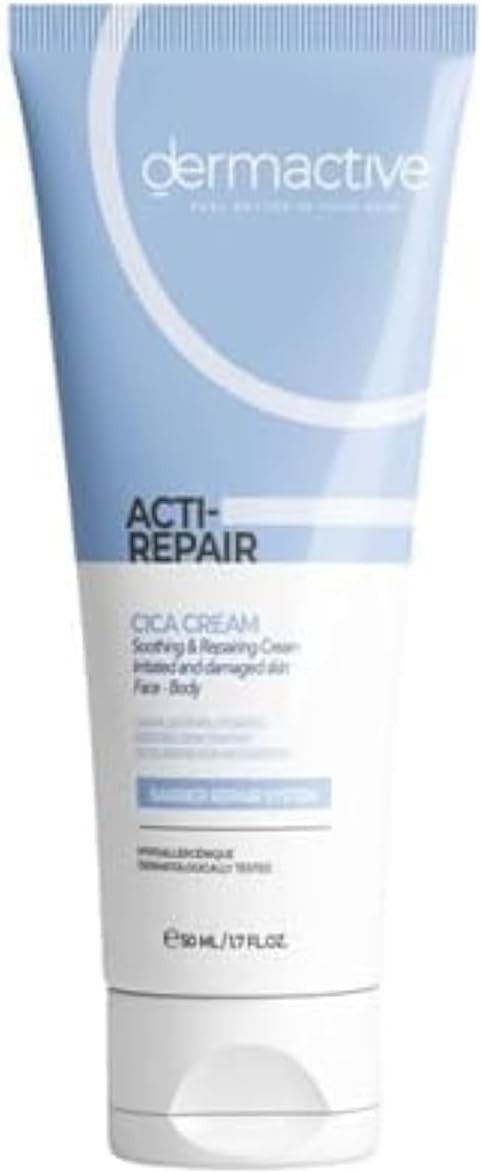 Dermactive ACTI-REPAIR CICA Repairing and soothing cream, for face & body. 50ml