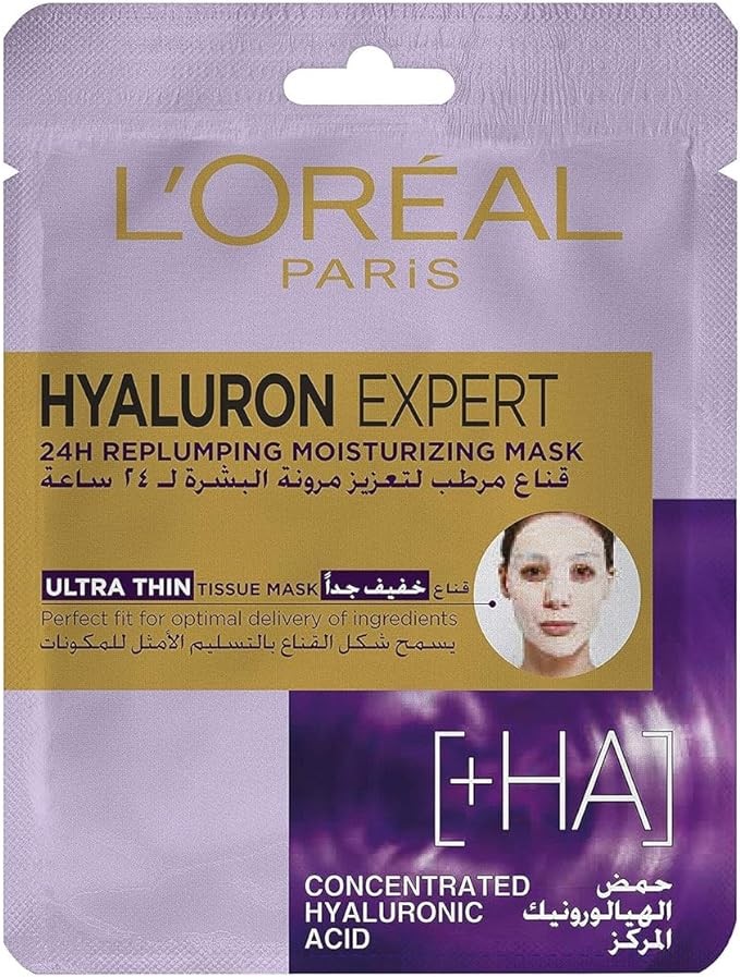 L’Oréal Paris L'Oréal Paris Hyaluron Expert 24H Replumping Moisturizing Tissue Mask