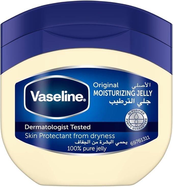 Vaseline® Original Healing Jelly With triple purified formula skin protectant from dryness 50G