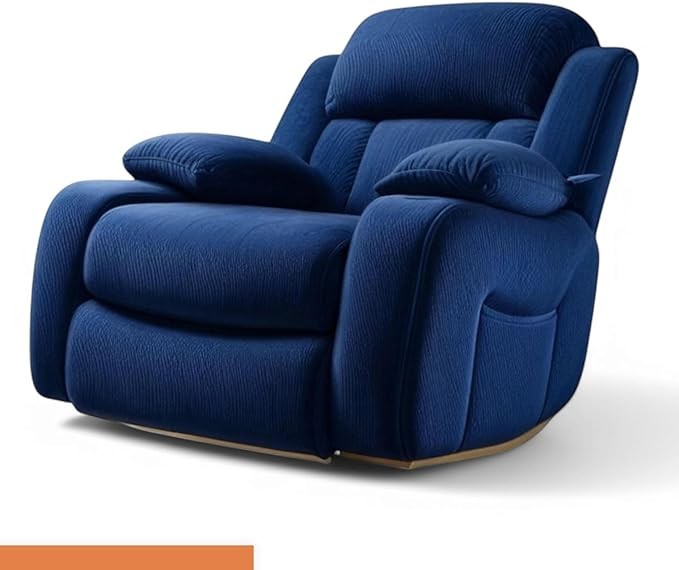 Dandle RelaxMax Power Recliner (Denim blue)