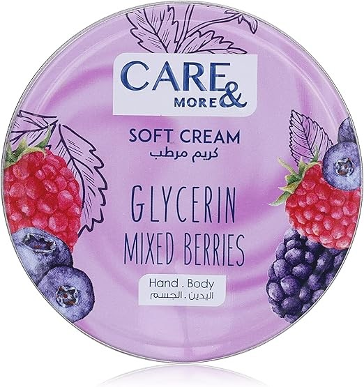 Care & More Soft Cream With Glycerin Mixed berries 75 ML