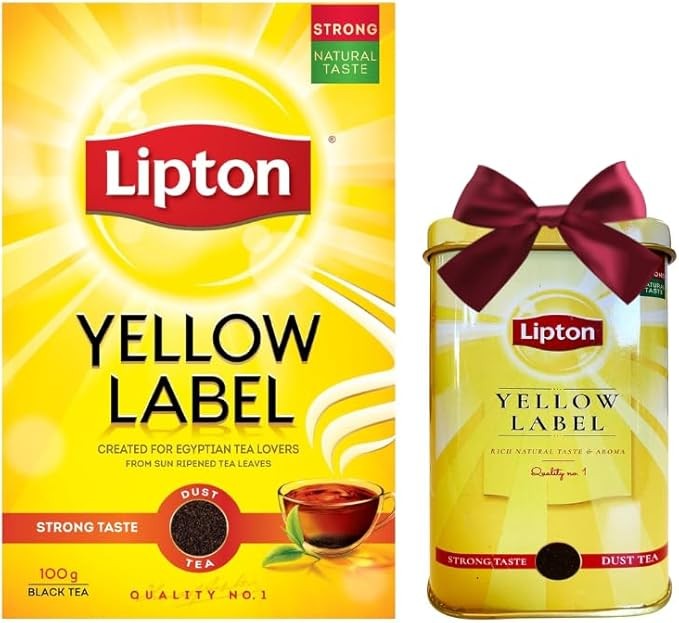 Lipton Black Tea 100 gm + Free Lipton Tin Box